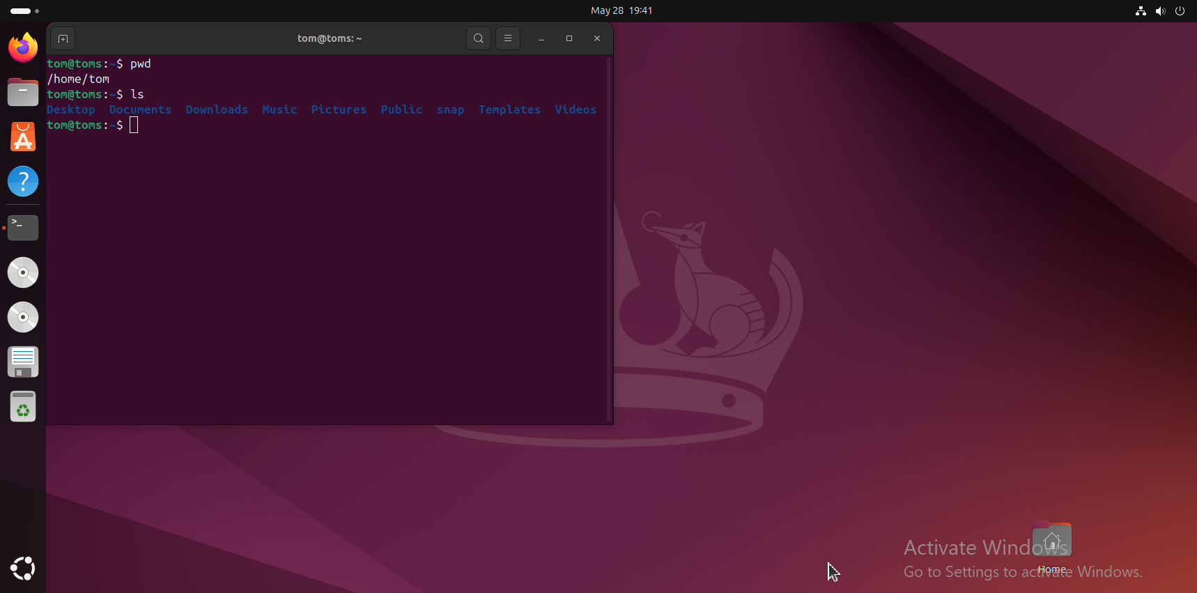 ls command