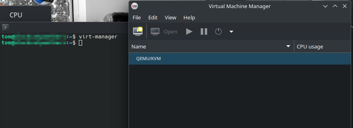 Virt-Manager Screenshot